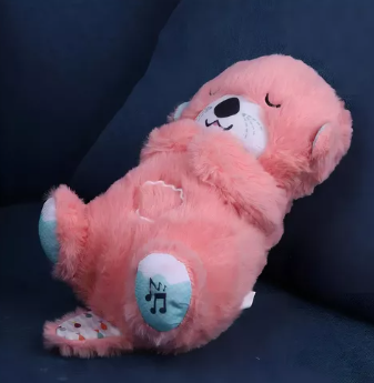 Nutria Peluche de Apego Respira bebe