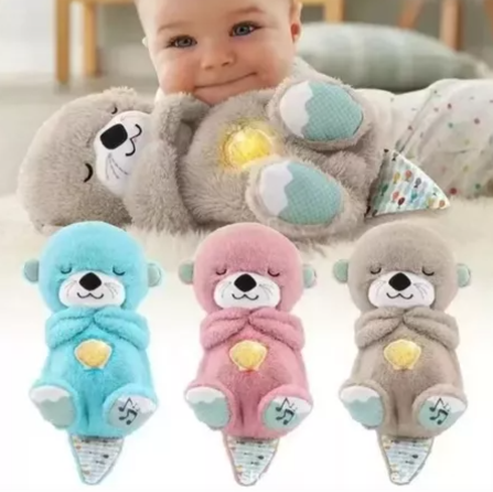 Nutria Peluche de Apego Respira bebe