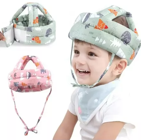 Casco Gorro de bebe Antigolpes Acolchado